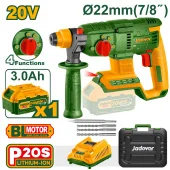Перфоратор беспроводной на аккумуляторе 20V 5400bpm 2.OJ SDS +1акк. JDLM1522 Jadever