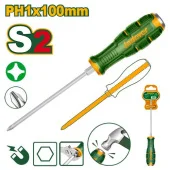 Отвертка ударная крестовая PH1*100mm JDQJ2214  Jadever