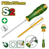 Отвертка крестовая ударная PH2*150мм JDQJ2226 Jadever