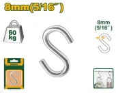 Cârlig în formă de S 8mm (1 buc) JDSHK1K08 Jadever