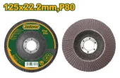 Диск шлифовальный для УШМ, лепестковый Ø125мм/22,2мм P80; JDYL2303 Jadever