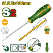 Отвертка ударная SL 5,5*100 мм JDQJ1254  Jadever