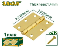 Петли пара 90*90*1,4 мм JDYD1535 Jadever