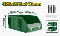 Пластиковый ящик для хранения метизов 325*205*140 мм JDTB0303 Jadever