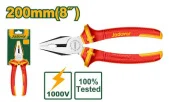 Плоскогубцы с диэлектрическими ручками 200 мм 1000V JDPL1938 Jadever