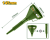 Stropitoare din plastic, flexibilă, din două piese, diametru gât 145 mm; JDUF1302 Jadever