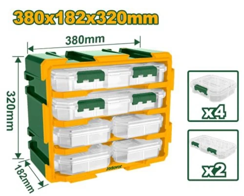 Cutie modulară de depozitare (4+2) 380*182*320 mm JDTB8346 Jadever