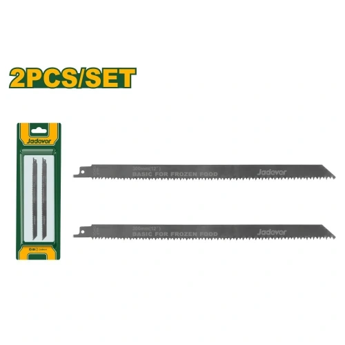 Set (2 buc.) de lame de ferăstrău pentru ferăstrău vertical 8TPI 300mm; JDJT1208 Jadever