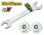 Рожковый гаечный ключ 20*22mm 235mm JDSA2308 Jadever