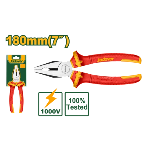 Clește izolat Jadever JDPL1937 180 mm 1000 V