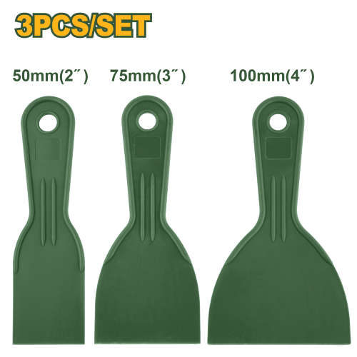 Набор пластиковых шпателей (3 шт - 50 мм; 75 мм; 100 мм) JDPT3133 Jadever