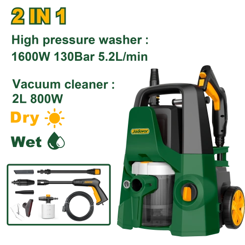 Мойка высокого давления и пылесос!!! 1600W / 800W JDHP4A16 Jadever