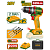 Mașină de găurit cu impact fără fir, fără perii, 20V, 2000 rpm, 2 baterii JDCDP6281 Jadever