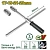 Cheie fixă cu cap în cruce 17-19-21-23 cm JDTH6516 Jadever