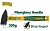 Молоток слесарный 300гр, рукоятка из стеклофибры JDHM1303 Jadever