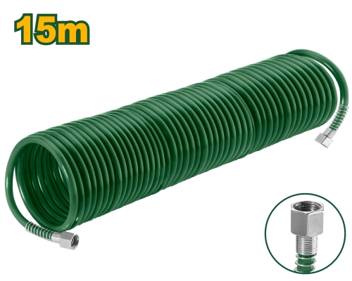 Furtun spiralat pentru compresor 15 m 5-8 mm JDQG1915 Jadever