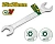 Рожковый гаечный ключ 25*28mm 270mm JDSA2311 Jadever