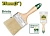 Кисть малярная 75 мм 3"  деревянная ручка JDPB2903 Jadever