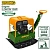 Виброплита на бензине LONCIN 13HP; реверсивная 260 кг; JDPA2A260 Jadever
