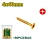 Шуруп для ДСП, дерева, с потаем, Posidriv; 4*40 мм; 150 шт в пакете JDXS5922 Jadever