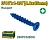 Саморез с покрытием Ruspert, GIPS-CARTON 4.8*45мм (250шт) JDXSQ912  Jadever